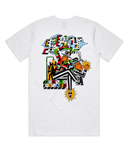 The After Hours Deal - T Shirt with signed A3 artist print by Capilli